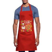 Lade das Bild in den Galerie-Viewer, Küchenschürze für Männer - Pizza - Rot