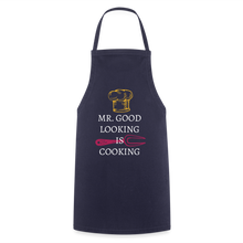 Lade das Bild in den Galerie-Viewer, Kochschürze - Mr. Good Looking is Cooking - Navy