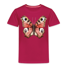 Lade das Bild in den Galerie-Viewer, Kinder Premium T-Shirt - Schmetterling - dunkles Pink