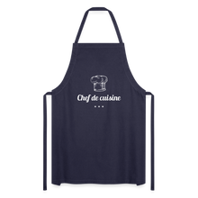 Lade das Bild in den Galerie-Viewer, Kochschürze Chef de cuisine - Navy