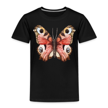 Lade das Bild in den Galerie-Viewer, Kinder Premium T-Shirt - Schmetterling - Schwarz