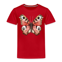 Lade das Bild in den Galerie-Viewer, Kinder Premium T-Shirt - Schmetterling - Rot