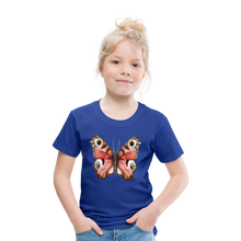 Lade das Bild in den Galerie-Viewer, Kinder Premium T-Shirt - Schmetterling - Königsblau
