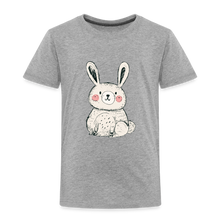 Lade das Bild in den Galerie-Viewer, Kinder Premium T-Shirt - Hase - Grau meliert