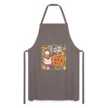 Lade das Bild in den Galerie-Viewer, Küchenschürze für Männer - Pizza - Grau