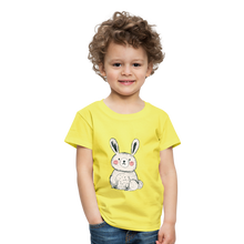 Lade das Bild in den Galerie-Viewer, Kinder Premium T-Shirt - Hase - Gelb