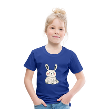 Lade das Bild in den Galerie-Viewer, Kinder Premium T-Shirt - Hase - Königsblau