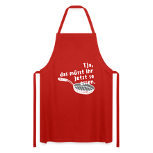 Lade das Bild in den Galerie-Viewer, Kochschürze für Männer - Rot
