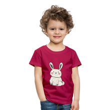 Lade das Bild in den Galerie-Viewer, Kinder Premium T-Shirt - Hase - dunkles Pink