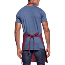 Lade das Bild in den Galerie-Viewer, Kochschürze für Männer - Bordeaux