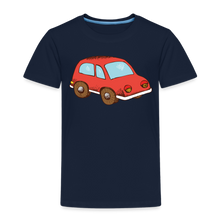 Lade das Bild in den Galerie-Viewer, Kinder Premium T-Shirt - Auto - Navy