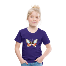 Lade das Bild in den Galerie-Viewer, Kinder Premium T-Shirt mit Schmetterling - Lila