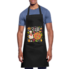 Lade das Bild in den Galerie-Viewer, Küchenschürze für Männer - Pizza - Schwarz
