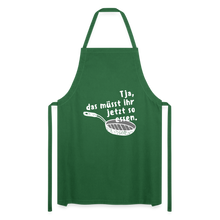 Lade das Bild in den Galerie-Viewer, Kochschürze für Frauen - Grün