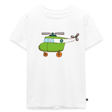 Lade das Bild in den Galerie-Viewer, Kinder Premium T-Shirt - Hubschrauber - Weiß