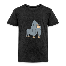 Lade das Bild in den Galerie-Viewer, Kinder Premium T-Shirt mit Gorilla - Anthrazit