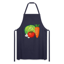 Lade das Bild in den Galerie-Viewer, Kochschürze mit Gemüse - Navy