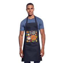 Lade das Bild in den Galerie-Viewer, Küchenschürze für Männer - Pizza - Navy