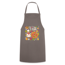 Lade das Bild in den Galerie-Viewer, Küchenschürze für Männer - Pizza - Grau