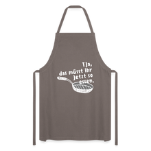 Lade das Bild in den Galerie-Viewer, Kochschürze für Frauen - Grau