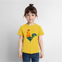 Lade das Bild in den Galerie-Viewer, Kinder Premium T-Shirt - Hahn - Sonnengelb
