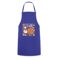 Lade das Bild in den Galerie-Viewer, Küchenschürze für Männer - Pizza - Royalblau