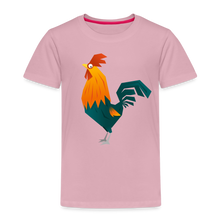 Lade das Bild in den Galerie-Viewer, Kinder Premium T-Shirt - Hahn - Hellrosa