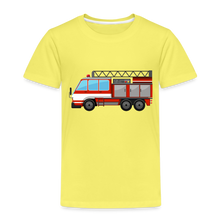 Lade das Bild in den Galerie-Viewer, Kinder Premium T-Shirt - Feuerwehr - Gelb