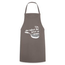 Lade das Bild in den Galerie-Viewer, Kochschürze für Männer - Grau