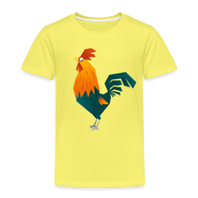 Lade das Bild in den Galerie-Viewer, Kinder Premium T-Shirt - Hahn - Gelb