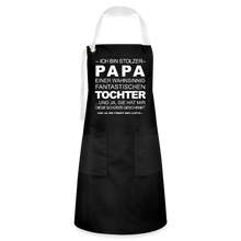Lade das Bild in den Galerie-Viewer, Schürze - Ich bin stolzer Papa - Schwarz/Weiß