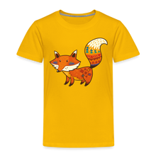 Lade das Bild in den Galerie-Viewer, Kinder Premium T-Shirt - Fuchs - Sonnengelb