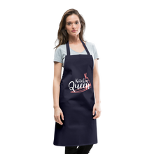 Lade das Bild in den Galerie-Viewer, Kochschürze für Damen - Kitchen Queen - Navy