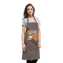 Lade das Bild in den Galerie-Viewer, Küchenschürze für Männer - Pizza - Grau