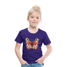 Lade das Bild in den Galerie-Viewer, Kinder Premium T-Shirt - Schmetterling - Lila