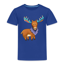 Lade das Bild in den Galerie-Viewer, Kinder Premium T-Shirt - Elch - Königsblau