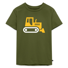 Lade das Bild in den Galerie-Viewer, Kinder Premium T-Shirt - Bagger - Khaki