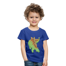 Lade das Bild in den Galerie-Viewer, Kinder Premium T-Shirt - Dinosaurier Stegosaurus - Königsblau