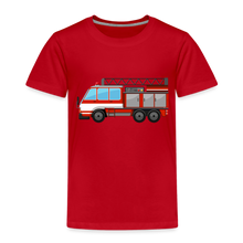 Lade das Bild in den Galerie-Viewer, Kinder Premium T-Shirt - Feuerwehr - Rot