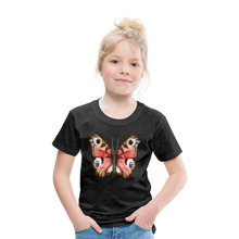 Lade das Bild in den Galerie-Viewer, Kinder Premium T-Shirt - Schmetterling - Anthrazit