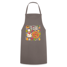 Lade das Bild in den Galerie-Viewer, Küchenschürze für Damen - Pizza - Grau