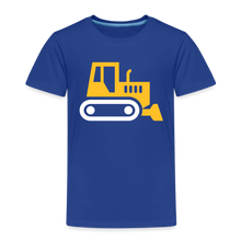 Lade das Bild in den Galerie-Viewer, Kinder Premium T-Shirt - Bagger - Königsblau