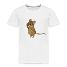 Lade das Bild in den Galerie-Viewer, Kinder Premium T-Shirt - Maus - Weiß