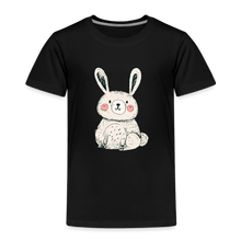 Lade das Bild in den Galerie-Viewer, Kinder Premium T-Shirt - Hase - Schwarz
