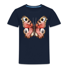 Lade das Bild in den Galerie-Viewer, Kinder Premium T-Shirt - Schmetterling - Navy