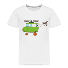 Lade das Bild in den Galerie-Viewer, Kinder Premium T-Shirt - Hubschrauber - Weiß