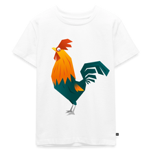 Lade das Bild in den Galerie-Viewer, Kinder Premium T-Shirt - Hahn - Weiß