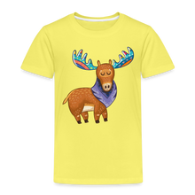 Lade das Bild in den Galerie-Viewer, Kinder Premium T-Shirt - Elch - Gelb