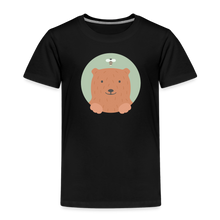Lade das Bild in den Galerie-Viewer, Kinder Premium T-Shirt - Bär und Biene - Schwarz
