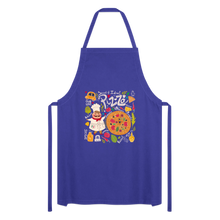 Lade das Bild in den Galerie-Viewer, Küchenschürze für Männer - Pizza - Royalblau